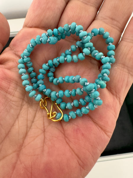 Turquoise Bead Necklace