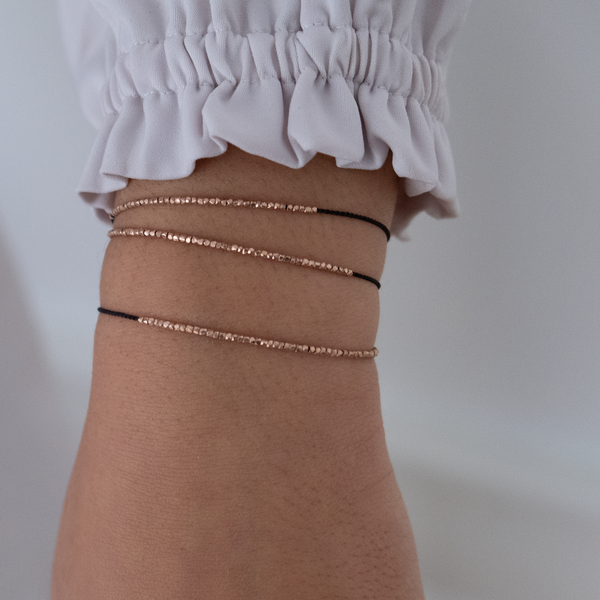 Delicate silk bracelet – Vivien Frank Designs
