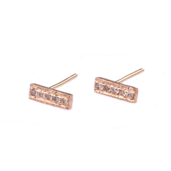 Diamond Stud Earrings – Vivien Frank Designs