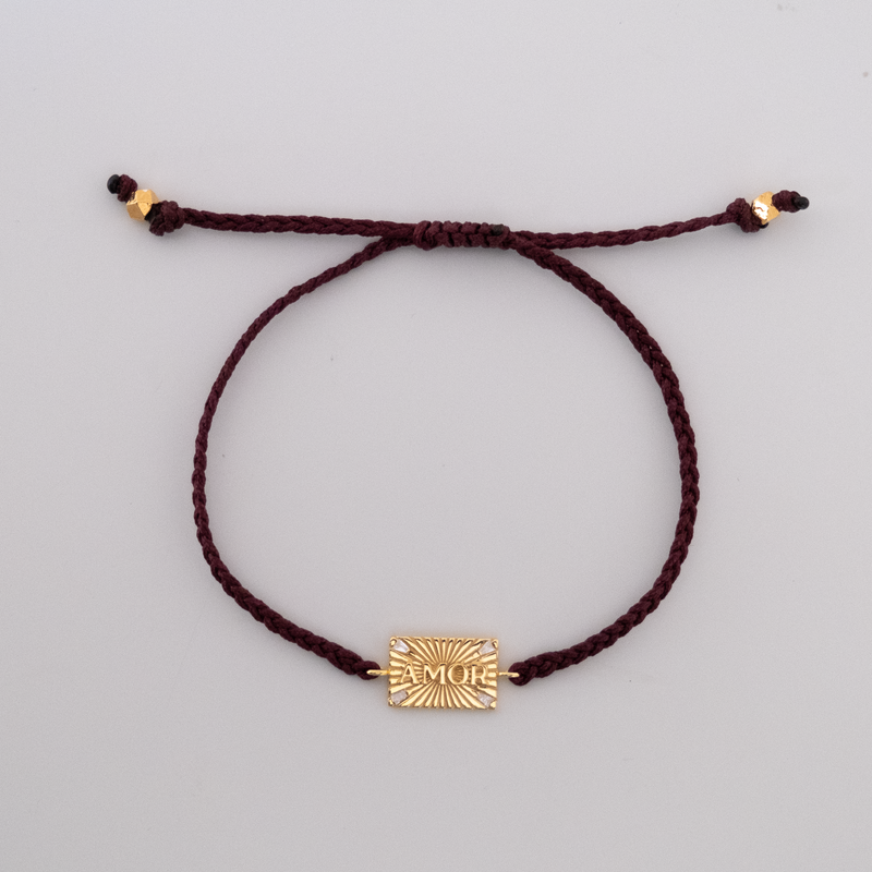 14k word friendship bracelet