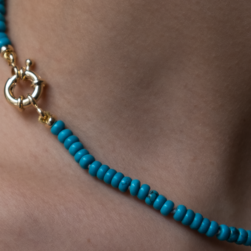 Knotted Turquoise necklace