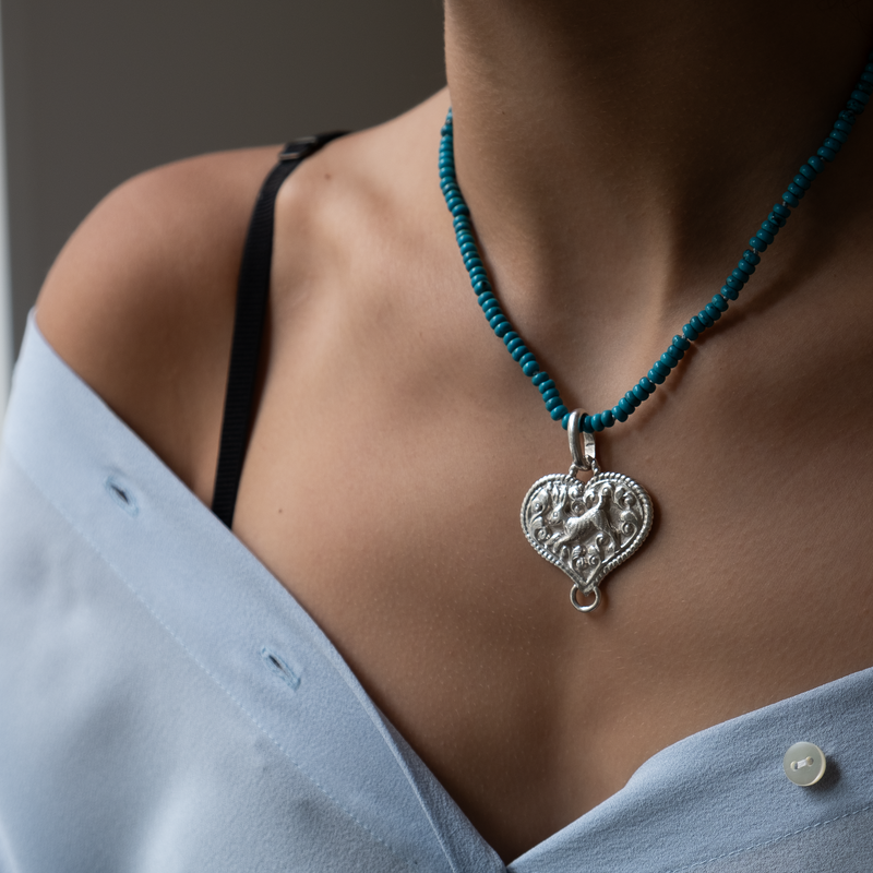 Knotted Turquoise necklace