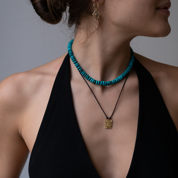 Turquoise Choker necklace