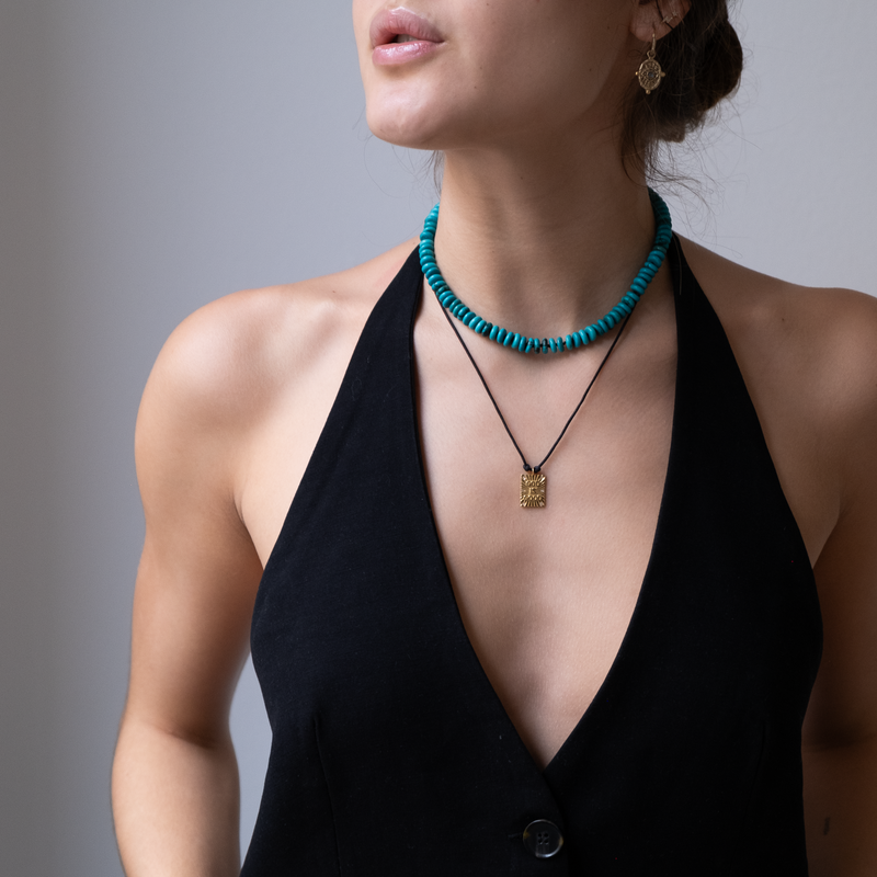 Turquoise Choker necklace