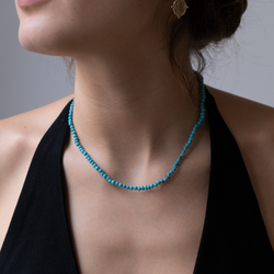 Knotted Turquoise necklace