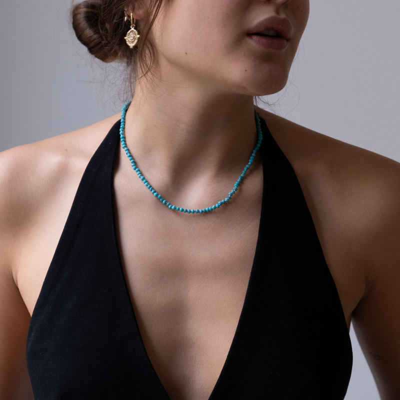 Knotted Turquoise necklace