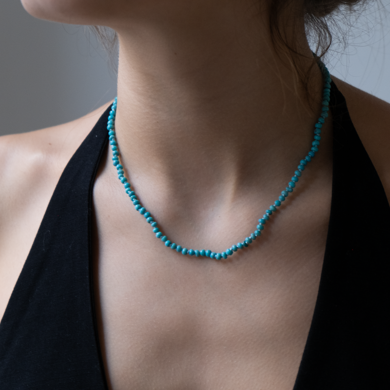 Knotted Turquoise necklace