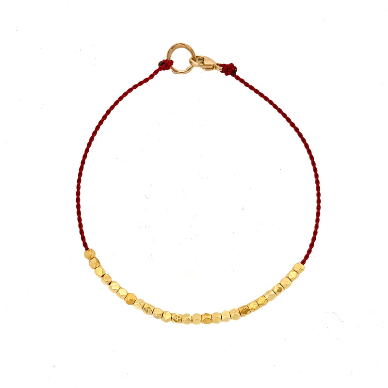 Beads Bracelets Gold Color | Bracelet Beads Pure Gold | 18k Pure Gold  Bracelet - Gold - Aliexpress