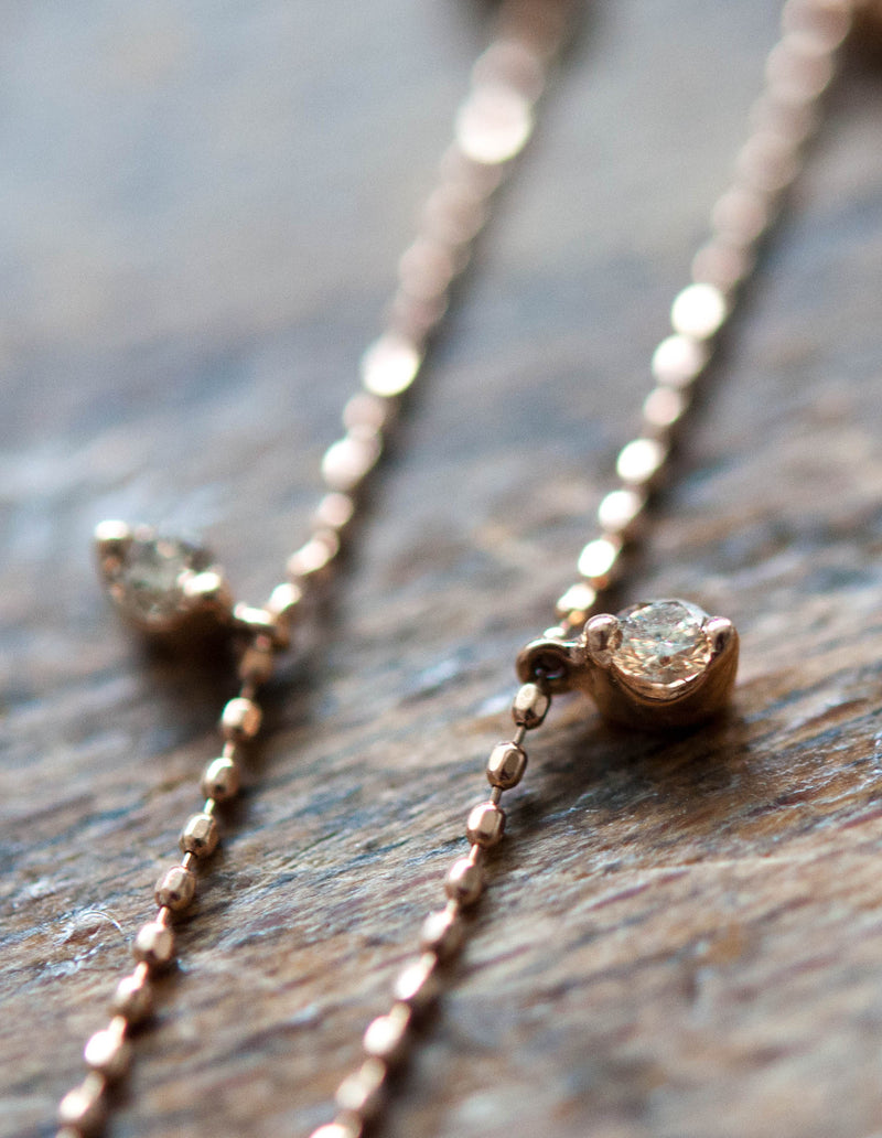 Black Diamond Necklace – Vivien Frank Designs