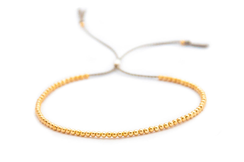 JULIET Gold Beaded Pearl Bracelet | Zafari Studio | bracelets