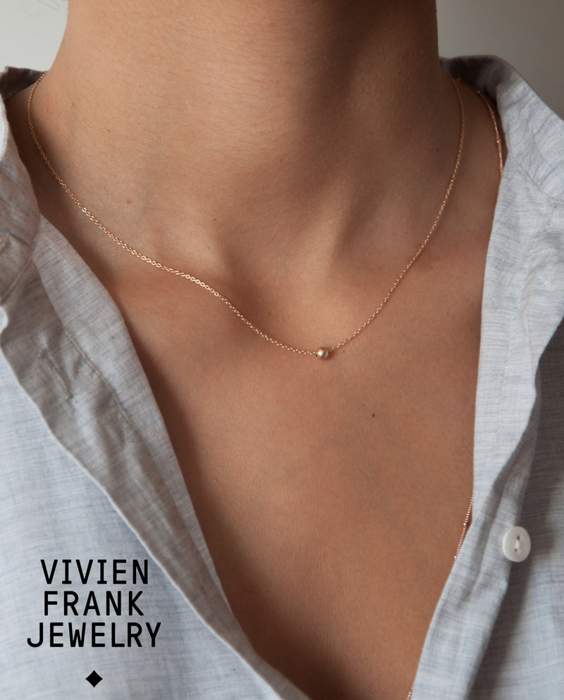 Diamond Necklace, Diamond V Pendant Necklace, Minimalist 14K Solid Gold Necklace, V Pendant Minimalist Diamond Necklace, Unique Necklace