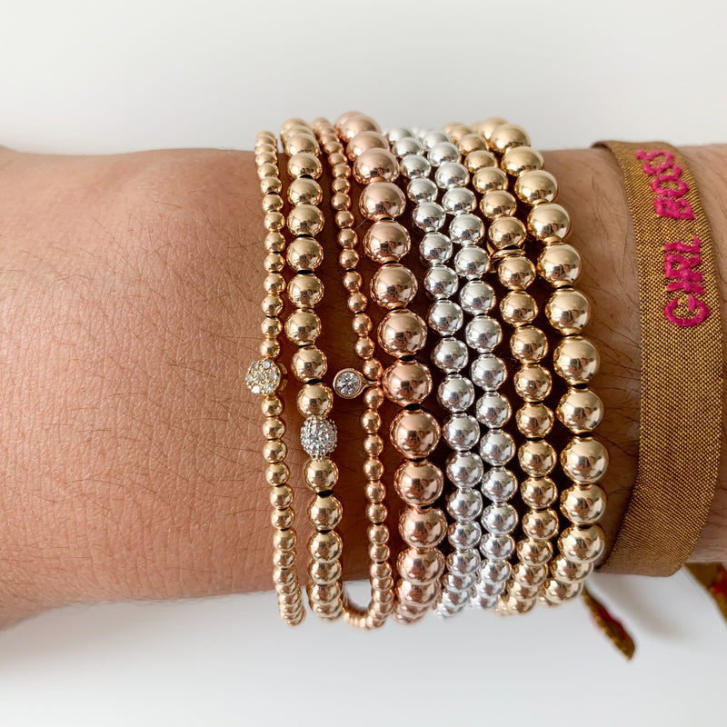 Buy Rose Gold Bracelets & Bangles for Women by Zinu Online | Ajio.com